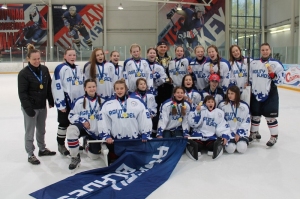 Селекционная команда девочек по хоккею Agilityblades завоевало золото!селекционная команда девочек по хоккею agilityblades завоевало золото!