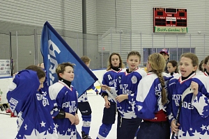 Хоккейная команда девочек "AGILITY BLADES" выиграли международный турнир GIRLS AAA ELITE U-12 " Mrs. HOWE HOCKEY INVITE "
