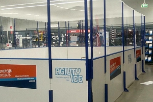  Компания Спорт Актив установила каток в магазине Декатлон Алтуфьево